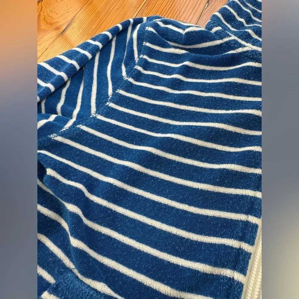 Hanna Andersson Striped Terrycloth Hoodie
